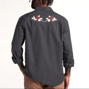 Desert Blossom Embroidered Shirt- Howler Brothers Austin TX